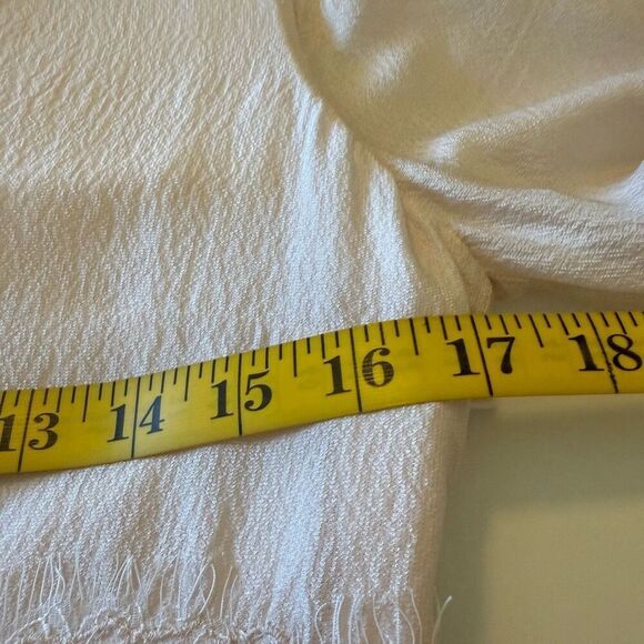 3.1 Phillip Lim Blush Silk & Lace Balloon Sleeve Top Sz 4 - Picture 8 of 15